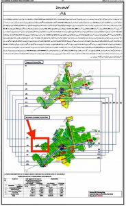 Revised Layout Plan of 1 Kanal Residential Compound Gulberg Green's