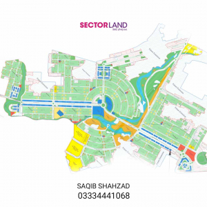 Official Map Of Gulberg Green Islamabad