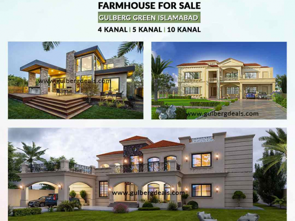 Gulberg Green Islamabad Farmhouses For Sale