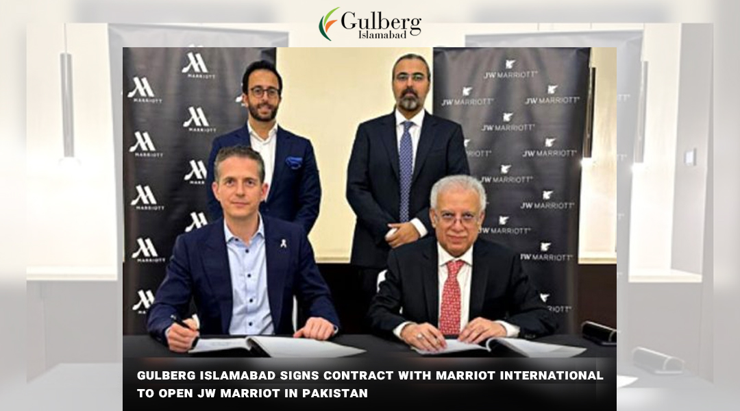 JW Marriott International Signing In Gulberg Islamabad