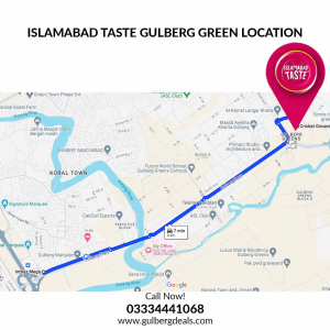Islamabad Taste Gulberg Green Location